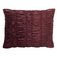 Подушка декоративная Falcade 45x45см, темно-фиолетовая, полиэстер