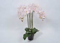 Орхидея в вазоне розовая 94см