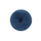 Пуф SCARLETT діам. 41Х48,5 см, вельвет, блакитний+чорний