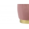 Пуф SCARLETT діам. 41Х48,5 см, вельвет, рожевий+золото