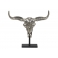 Статуэтка SKULL buffalo 57x12x54 см  черный никель